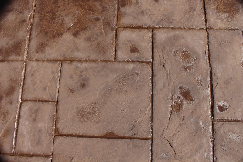 Stamped Concrete Construction detail