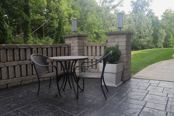 Cost of Stamped Concrete Patio Installation in Gallatin