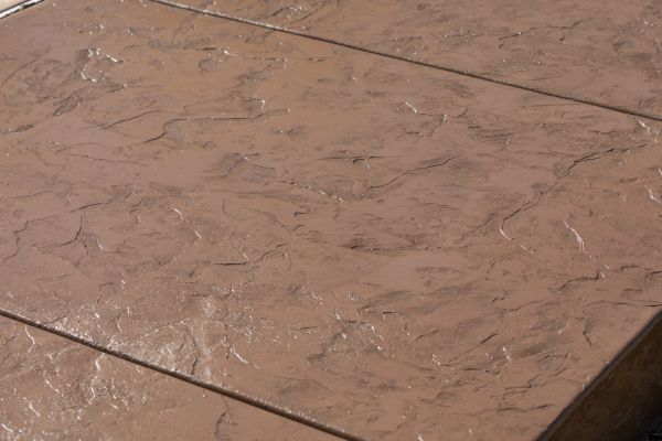 Concrete Patio Staining in Gallatin