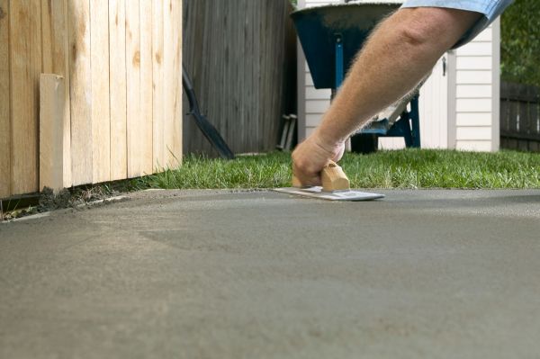 Concrete Patio Finishing in Gallatin